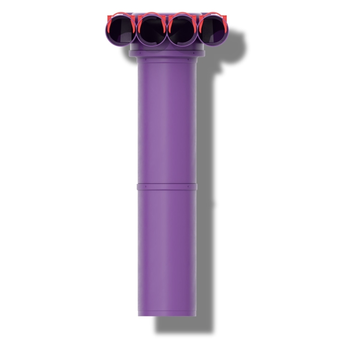 Skrzynka rozprężna z przedłużką 4x63mm/125mm